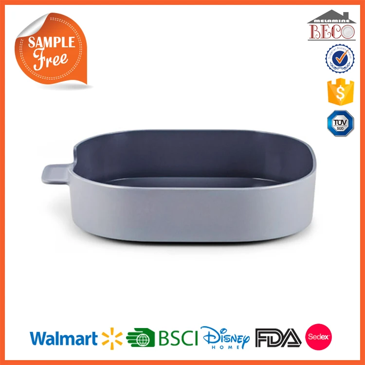 Wholesale SPA Black Melamine Hotel Amenity Tray with Custom design