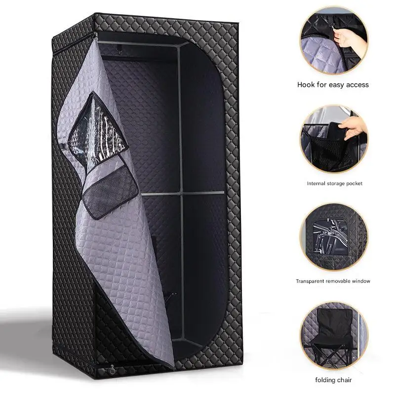 Home body bath box sauna infrared sweat room fumigation machine
