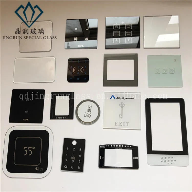 Silk screen printing glass tv lcd tempered glass With The Best Quality
