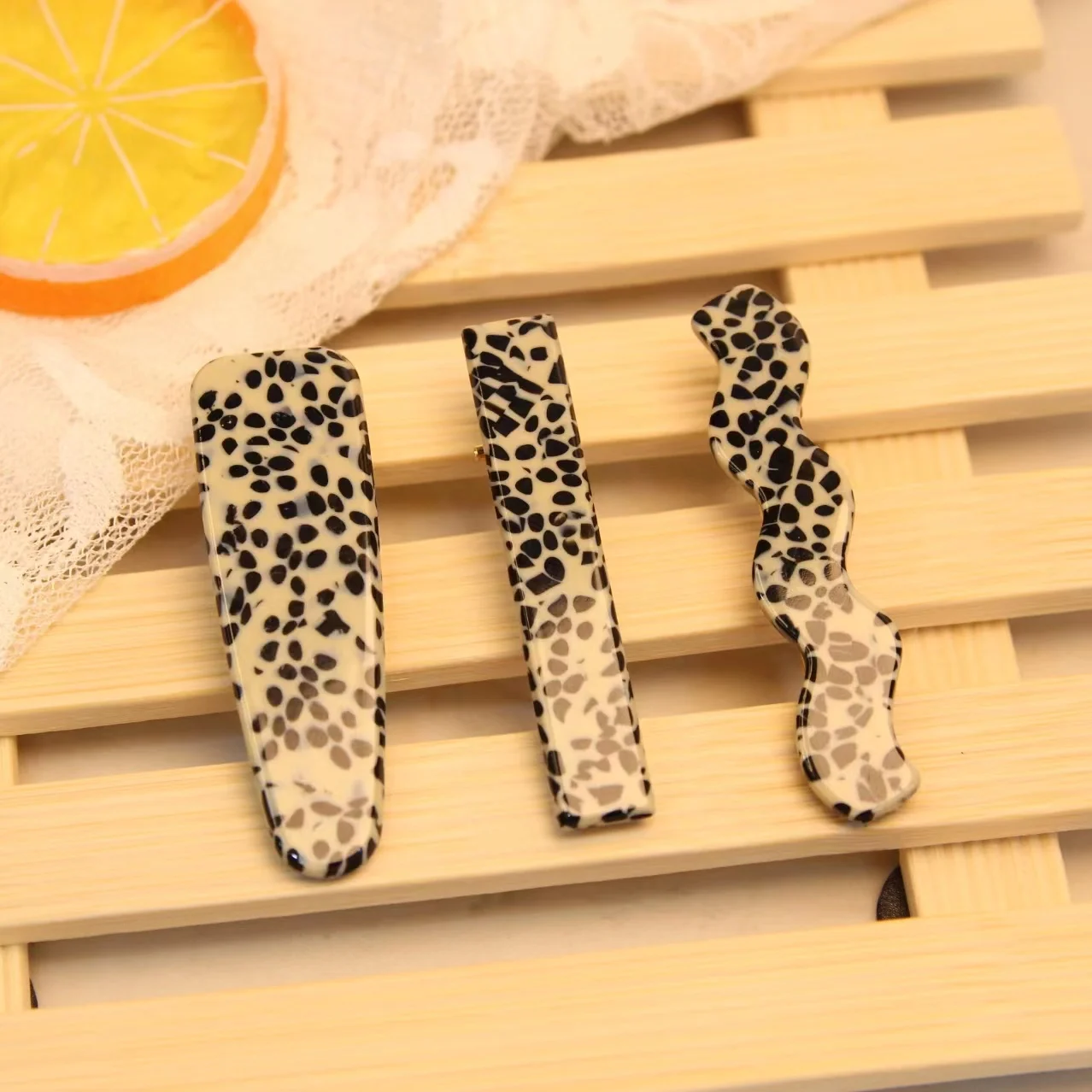 Высококачественные заколки для волос с уксусной кислотой 6 см, в стиле бохо, заколка для волос с уткой, элегантные женские аксессуары для волос