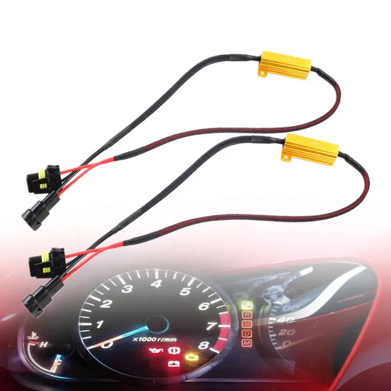 LED Decoder Canbus H7 9005 HB3 9006 HB4 H8 H11 LED Canbus Decoder Led Headlight Fog Light Error Free Warning Canceller Capacitor