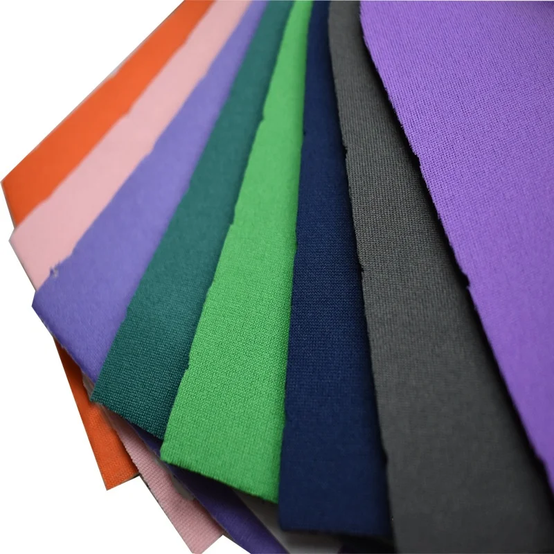 Customized Thin 1.5mm 2mm 3mm 5mm 7mm Wetsuit Material Recycled Breathable Waterproof Neoprene SBR SCR CR Nylon Fabric