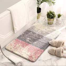 Factory Super Soft Microfiber 3d Printing Pile Waterproof Anti slip Door Mat Bedroom Shaggy rug