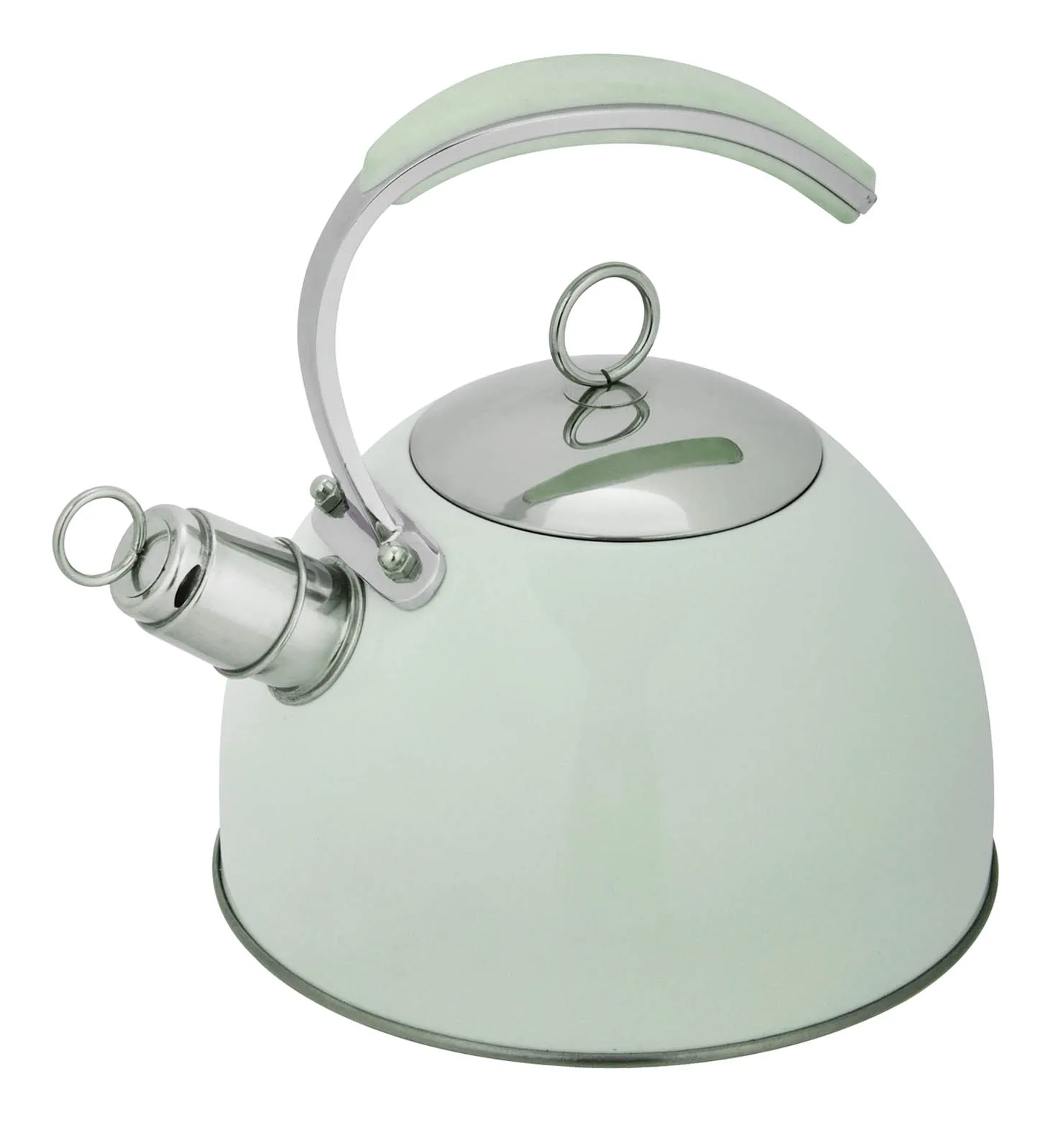 Gas Metal Silver Stovetop Induction Modern Tea Kettle Stove Top Stainless Steel Whistling Water Kettles