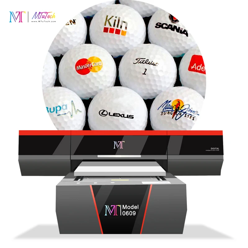 MTuTech Factory Price Small Format UV Flatbed Printer MT-UV 6090 for Promotional Item Printing