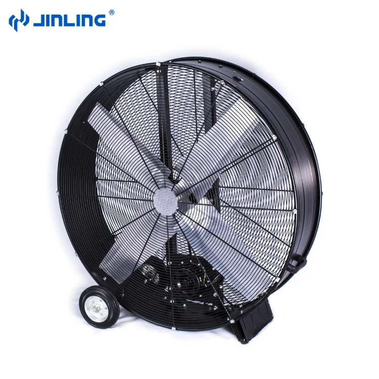 120V Heavy Duty High Speed 36 in Belt drive Industrial Air cooling Drum Fan