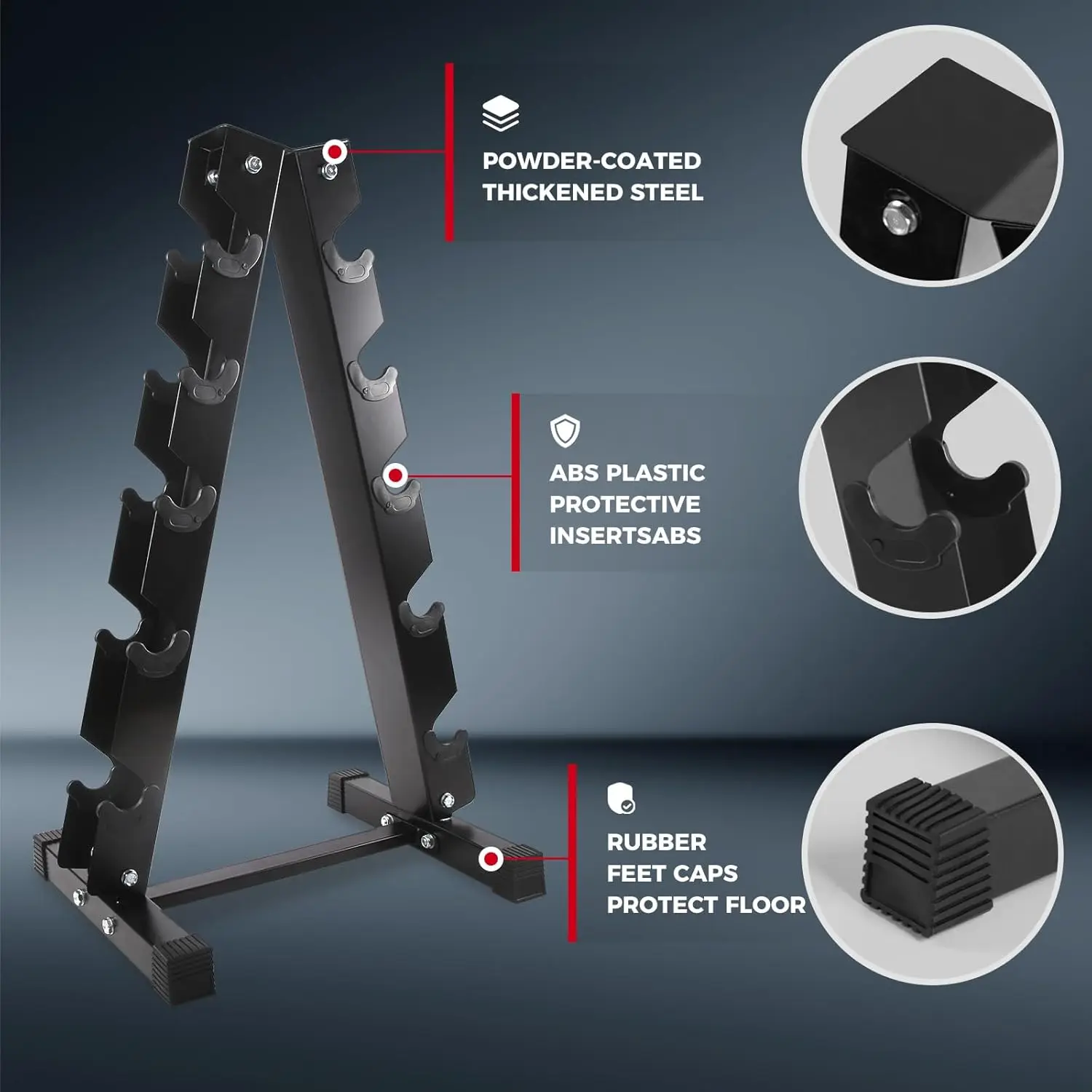 2-50kg Hex Dumbbells Set Fixed Rubber Black Fitness Weights Custom Logo Iron & Cast Iron Body Exercise for Home Use