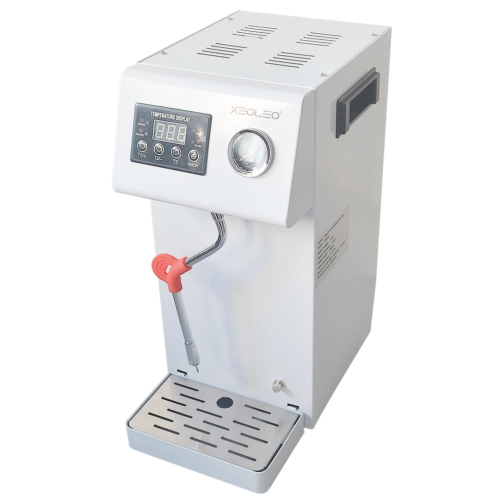 XEOLEO 2000W Commercial Intelligence Steam Milk Froth Machine 5L Steam Milk Bubble Machine Steam Boiling Water Machine 0.1MPA