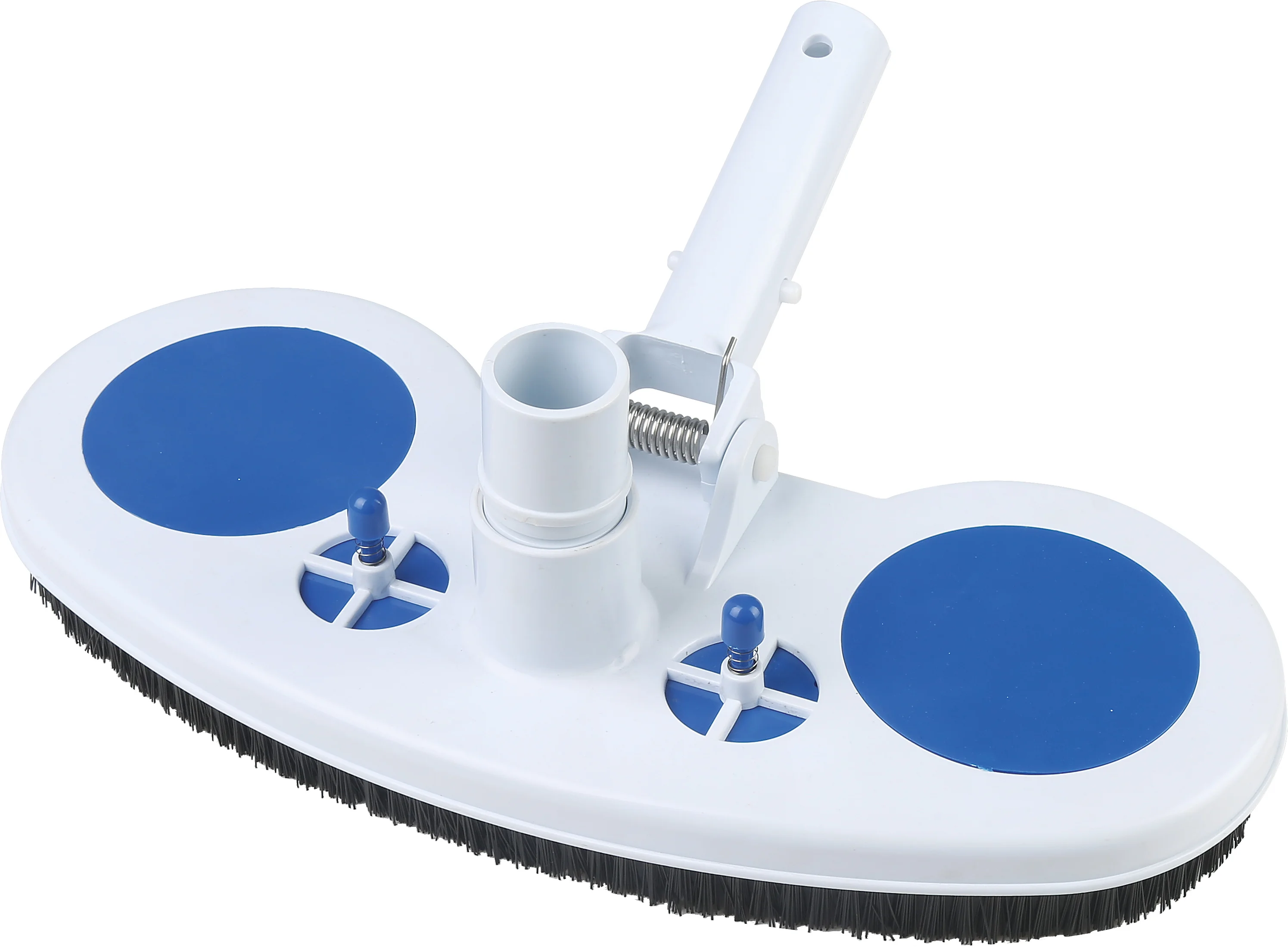 Economical swimming pool crescent type vacuum  head tip accessories with brush hot sale professional factory