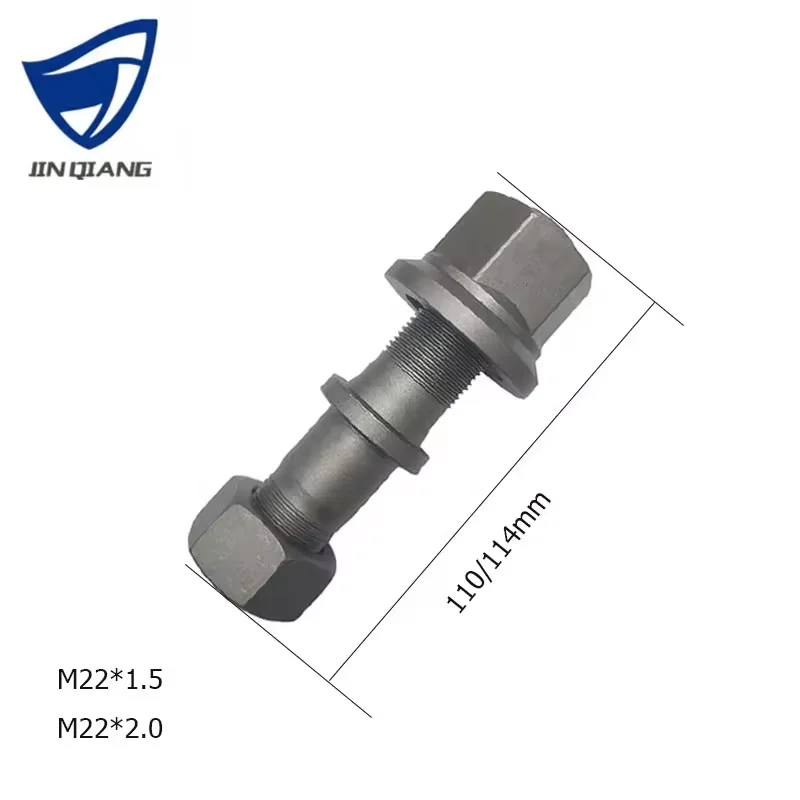 China manufacturing high-quality truck titanium hub bolt screws
