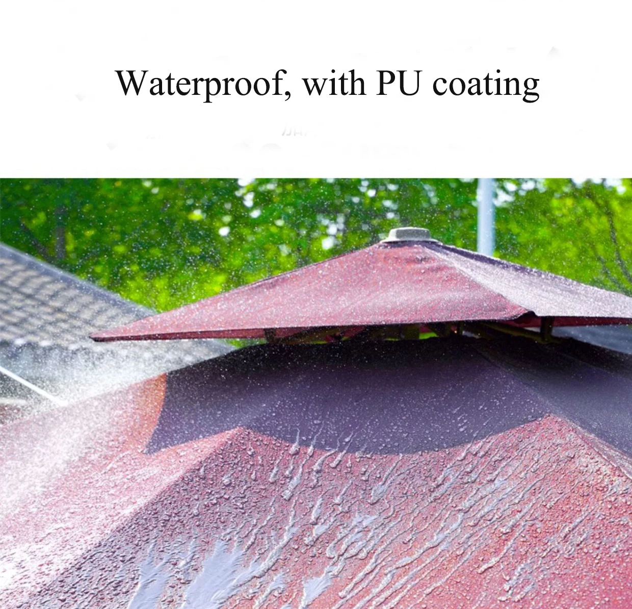 Wholesale Factory Custom Logo Printed Sunshade Parasol Sun Patio Umbrellas with Light Outdoor Beach Garden Big Size Carton