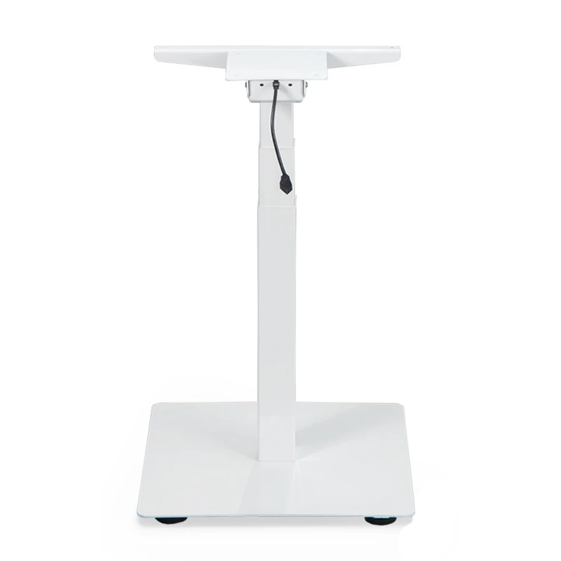 ergonomic one leg adjustable desk column for office stand up sit down desk single motor height adjustable table
