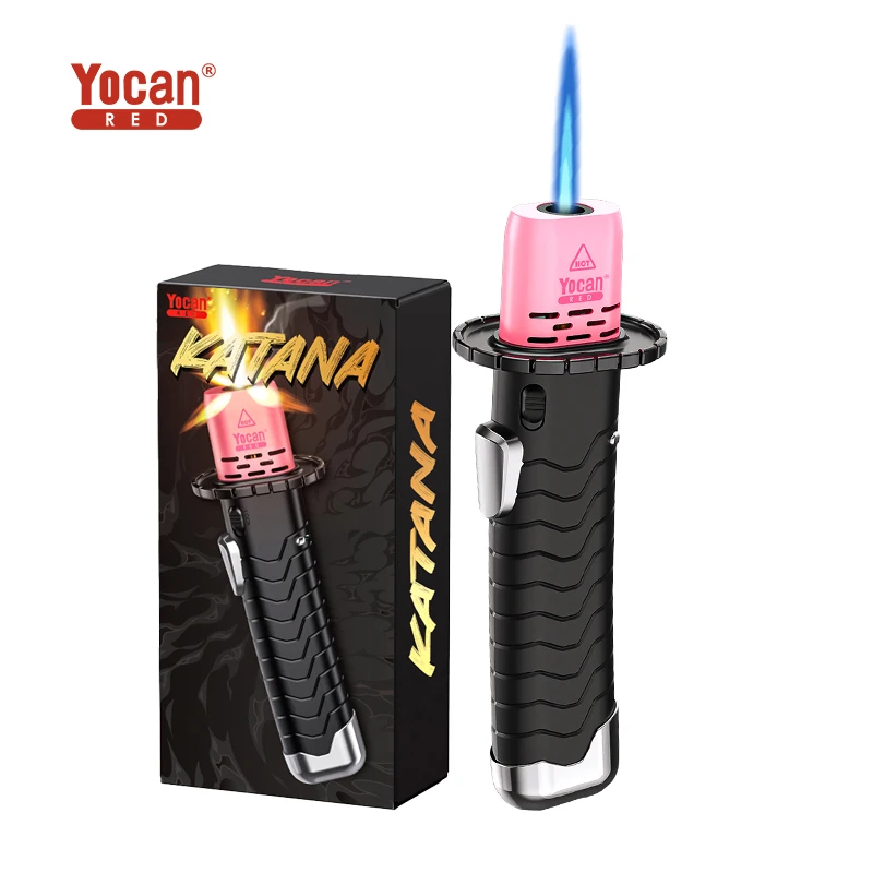 Yocan Red Culinary Butane Gas Flame Jet Kitchen Dessert Cooking Creme Brulee Torch Lighter