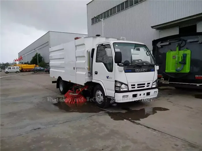 4pcs broom street sweeping vehicle vacuum sweeper truck