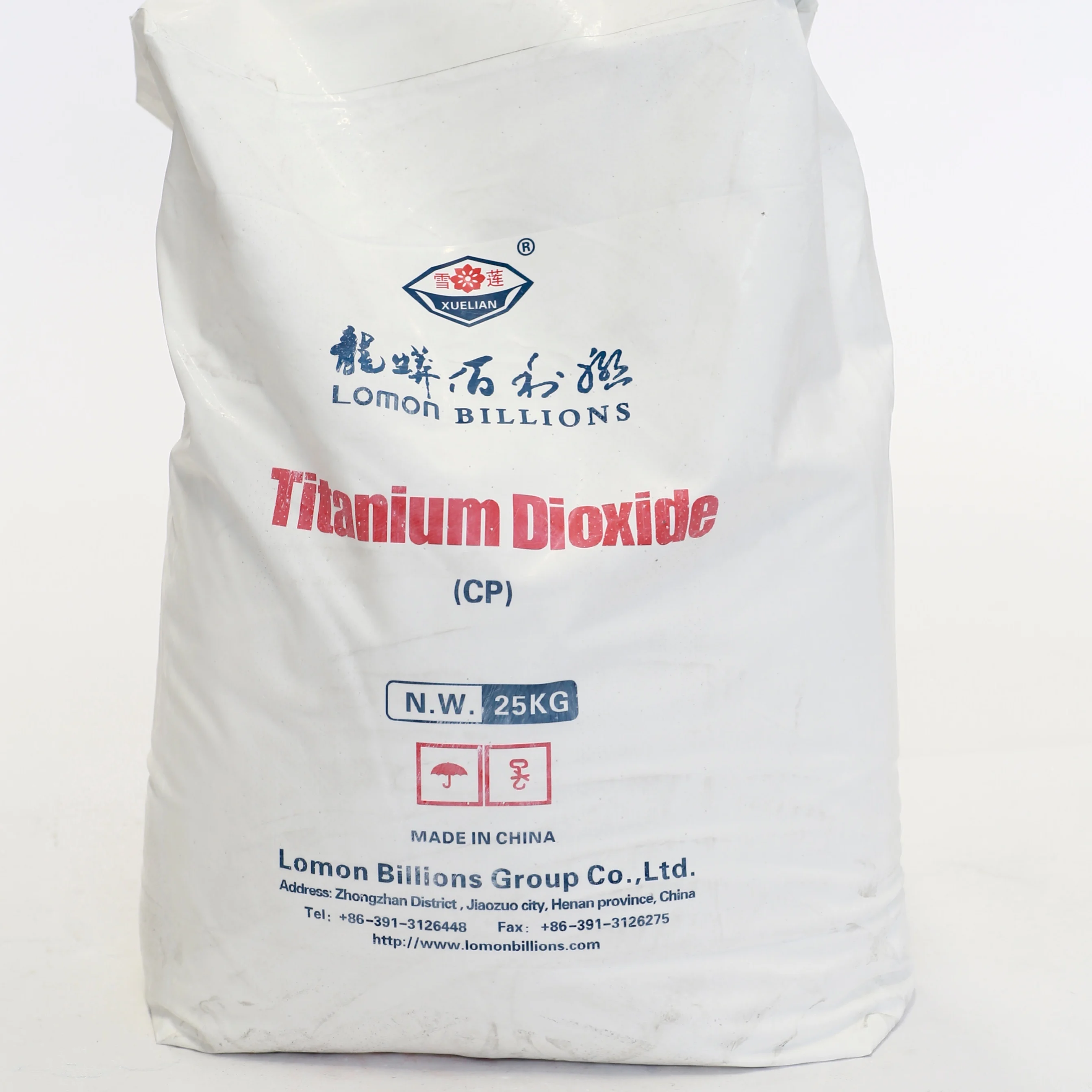 Lomon Billions white tio2 high quality Rutile Titanium Dioxide