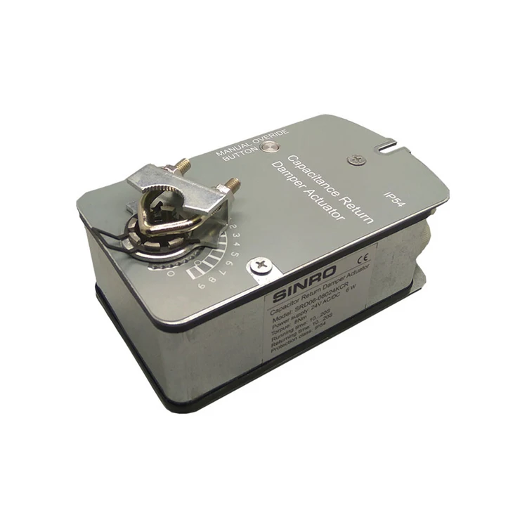 Factory direct sale Professional hot selling 12v damper actuator for damper 20nm
