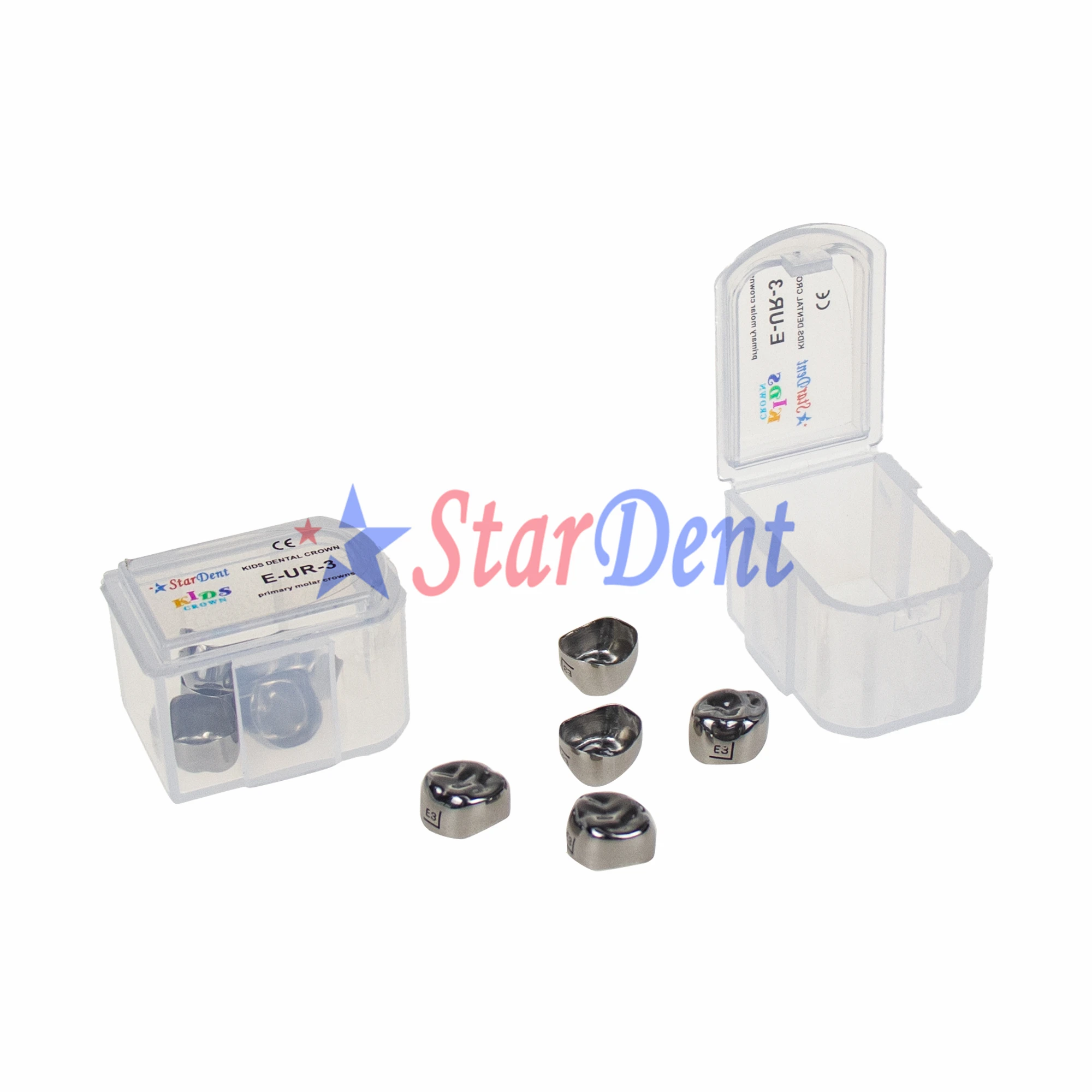 Manufacturer of Dental Temporary Crown Kids Molar Crown Orthodontic Products Dental Kid Crown