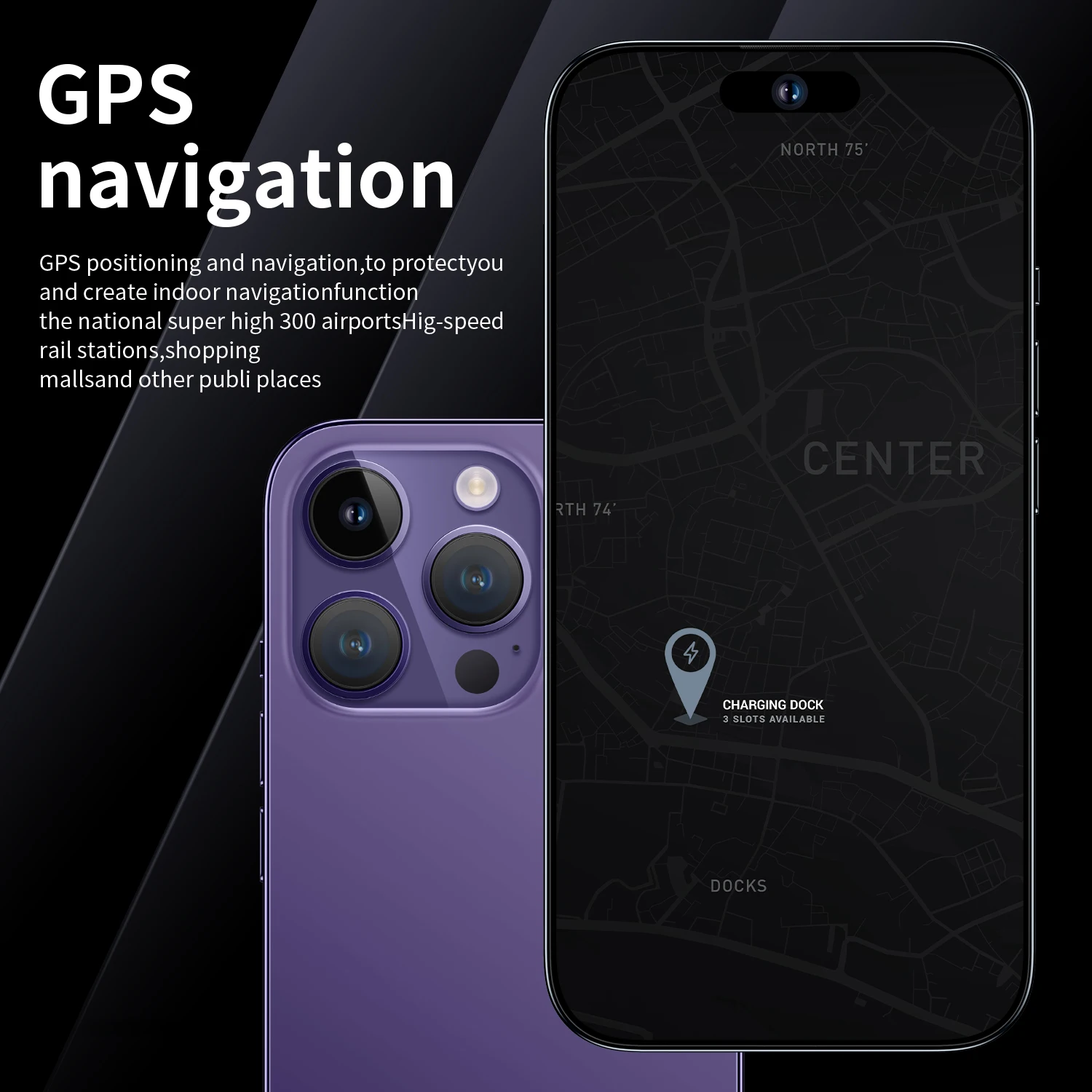 Global Version Original i14 Pro Max 6.7 inch Android Smartphones 16GB+512GB Touch Screen Phone 10-Core 5G LET Cellphones Smartph