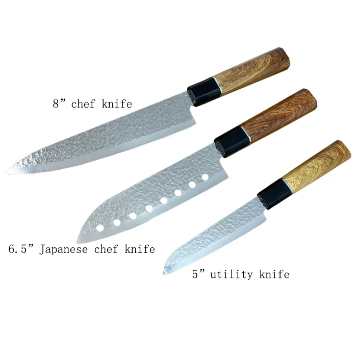 Cheap Price Laser Damascus Kitchen Knife Damascus Chef Knife