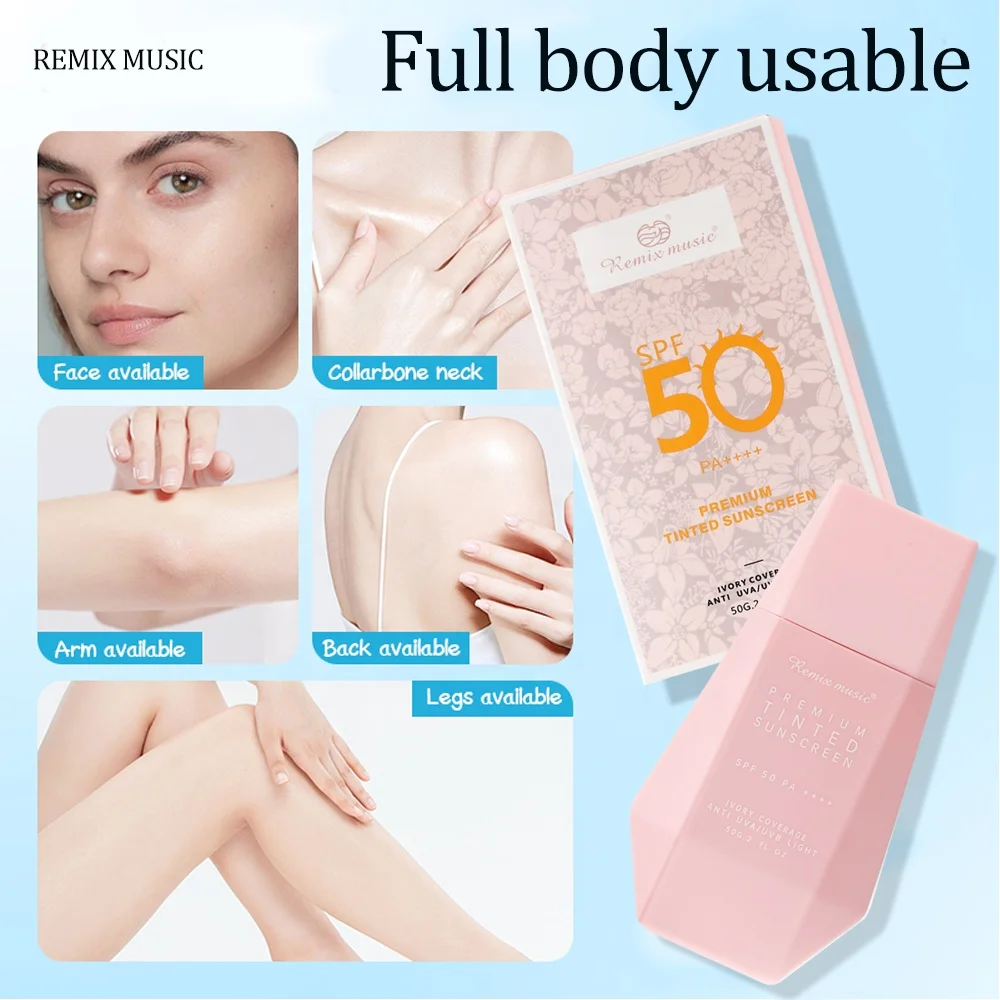 Thaiversion of Isolation Cream Milk SPF50+ Facial Sunscreen Isolation Spring and Summer Cosmetics Chemical Solar Body Cream