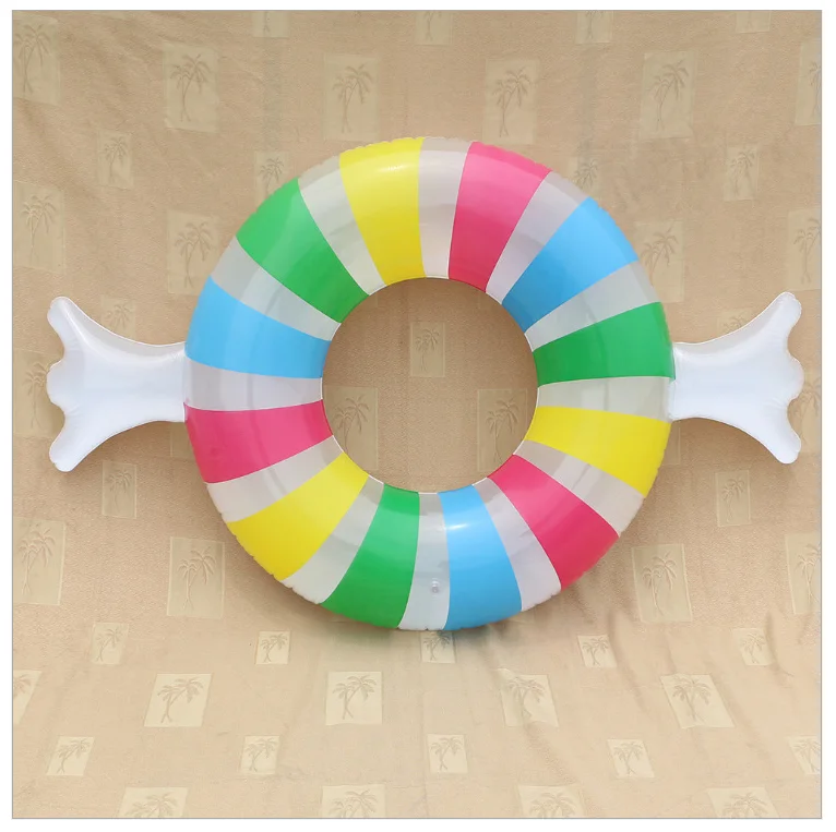 Candy Float Swim Rings Tubes Beach Float Summer Fun Party Decoration Pool Lounge Toys for Adults  Inflatable Pool Floats