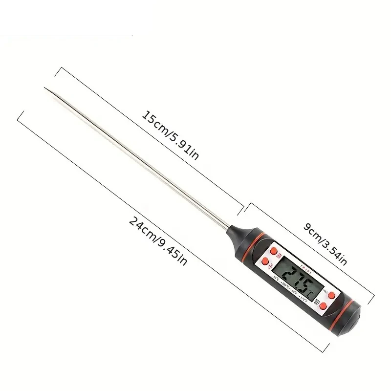 Portable Cooking BBQ Steak Meat Thermometer,Digital Food Materials Thermometer Probe Home Kitchen Food