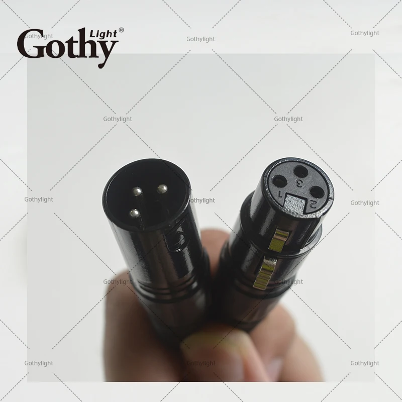 Кабель управления dmx для сценического освещения, 3 провода, кабель XLR Dmx