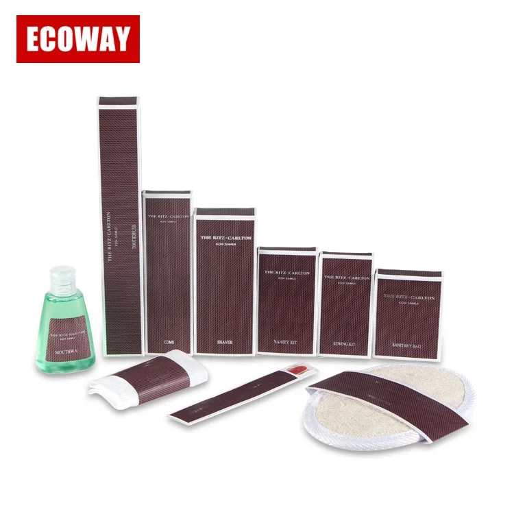 hotel bathroom amenities packing box personalized spa guest supplies