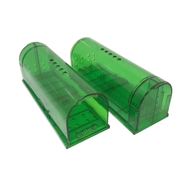 Captsure Hunting Plastic Smart Humane Rat Rodent Mouse Trap Box Forindoor Mousetrap No Kill Rats Live Catch