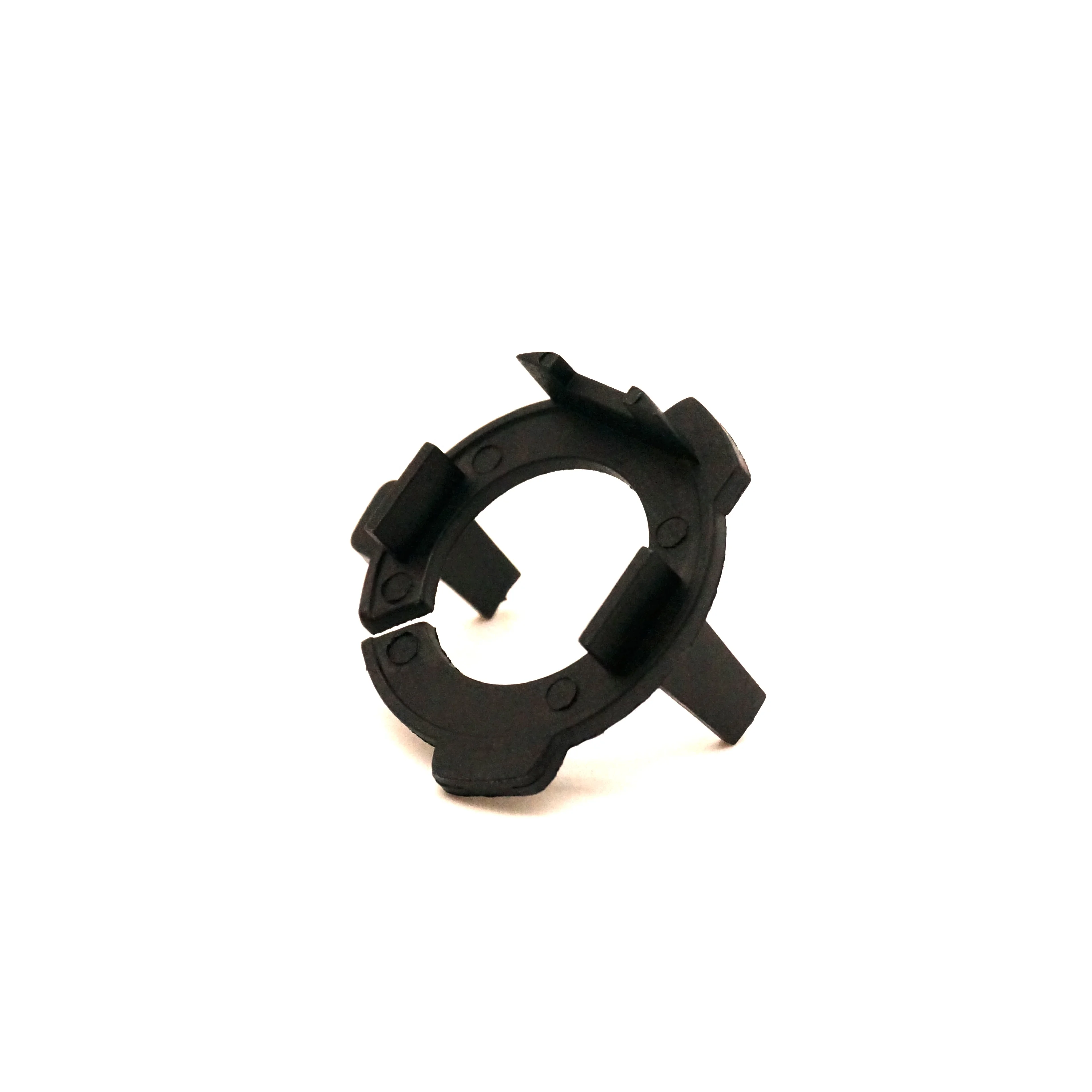Customized h7 led light headlamp conversion adapters socket clip retainer H7 led headlight bulb adapter holder for MB