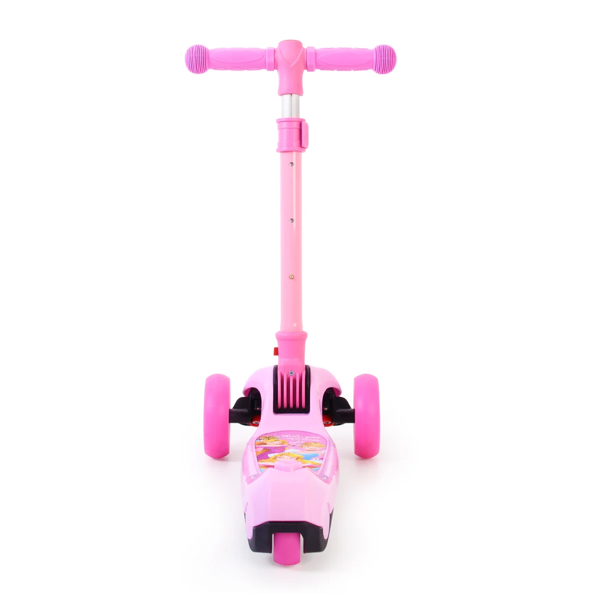 
Disney Princess Foldable Scooter LED Light Wheels Children Adjustable Kick Scooter For Kid 