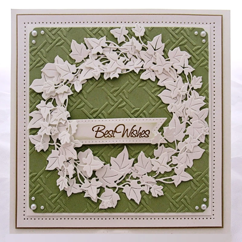 Leaves Craft Dies Metal Cutting Dies For Scrapbooking DIY Card Making Embossing Die Stencil