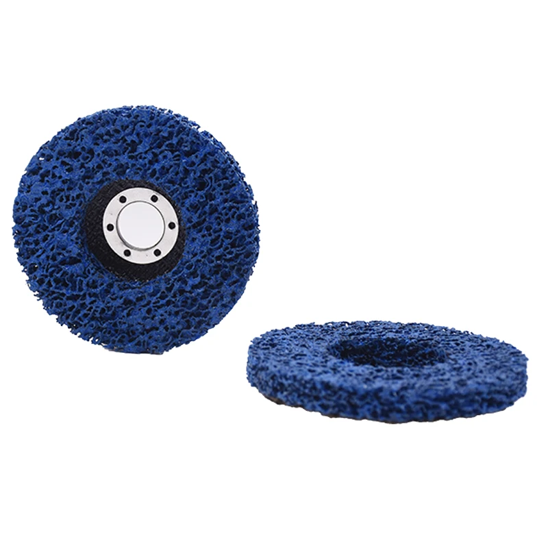 Blue color Strip and clean disc for polishing strip blue disc clean and strip disc with fiberglass backings