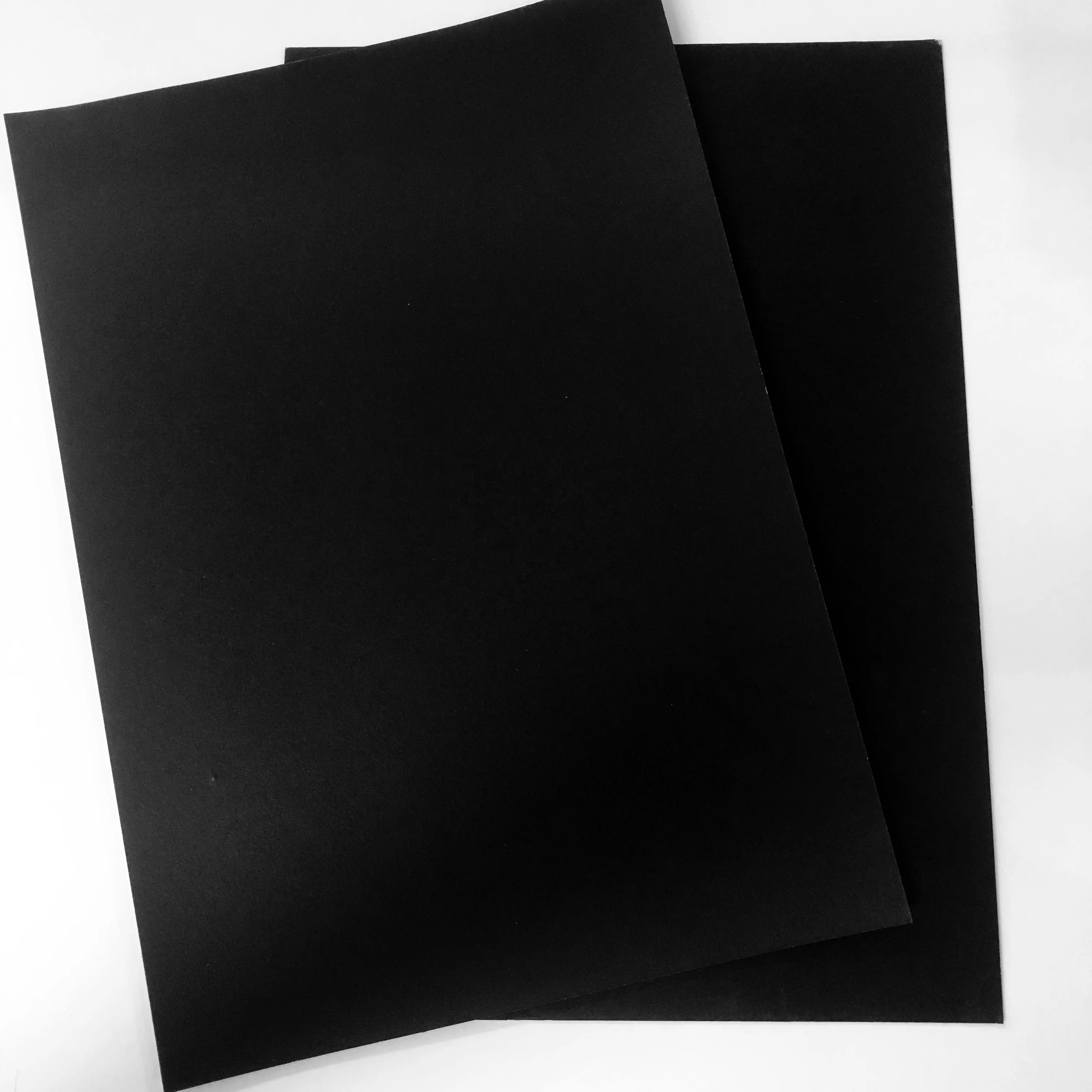 High Folding Strength Black Chipboard Paper Roll And Sheets