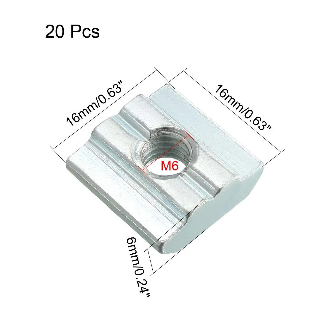 T-nut m6 латунные 6 мм Т-образные гайки m8 t гайка