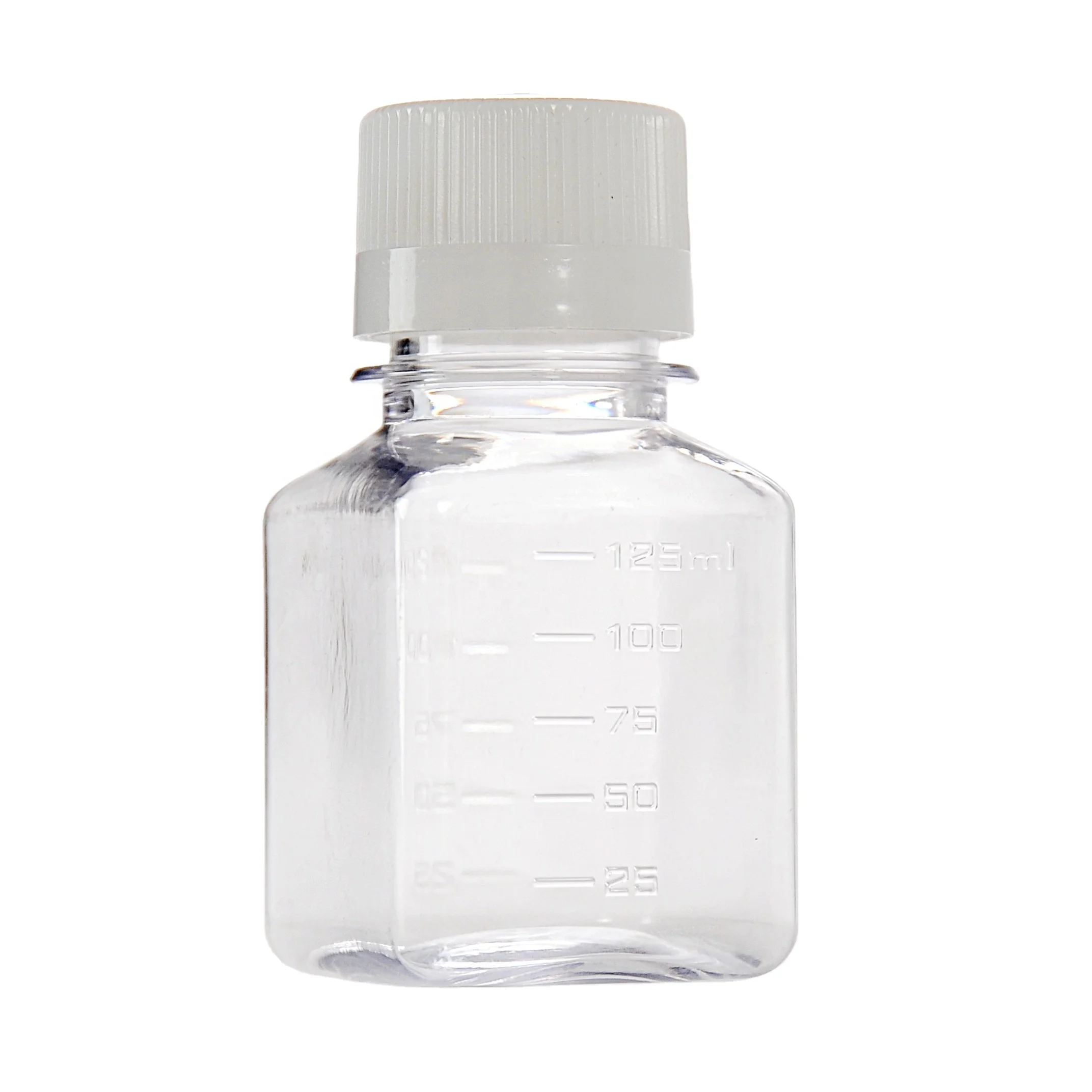 Autoclavable  pressure resistant  media storage  PET PETG reagent  bottles radiation sterilization