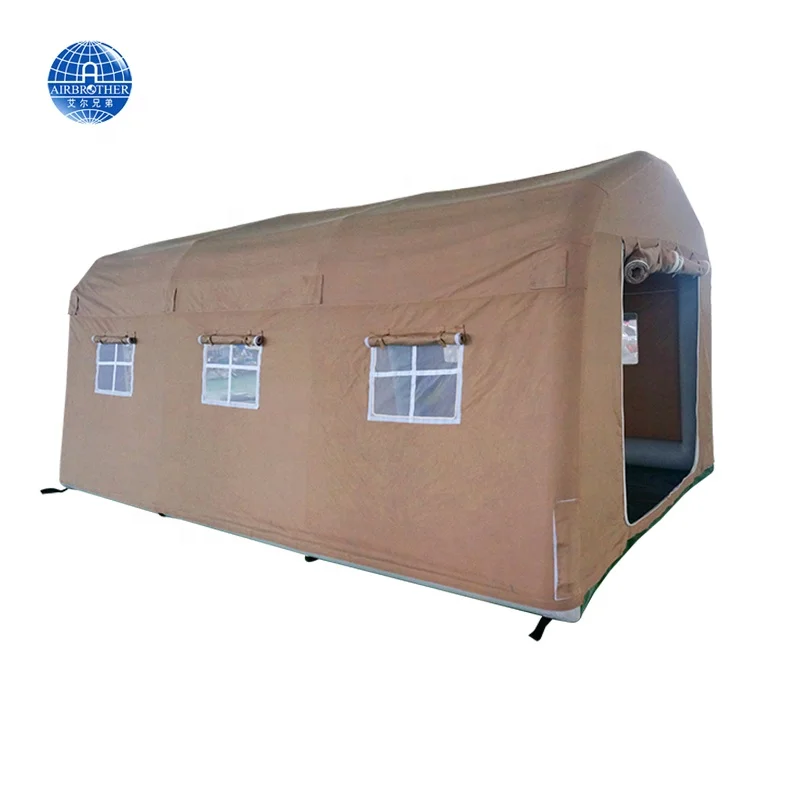 Easy Setup Camping Toilette 3-4 Person Outdoor Windproof Air Tent Inflatable Camping Tent