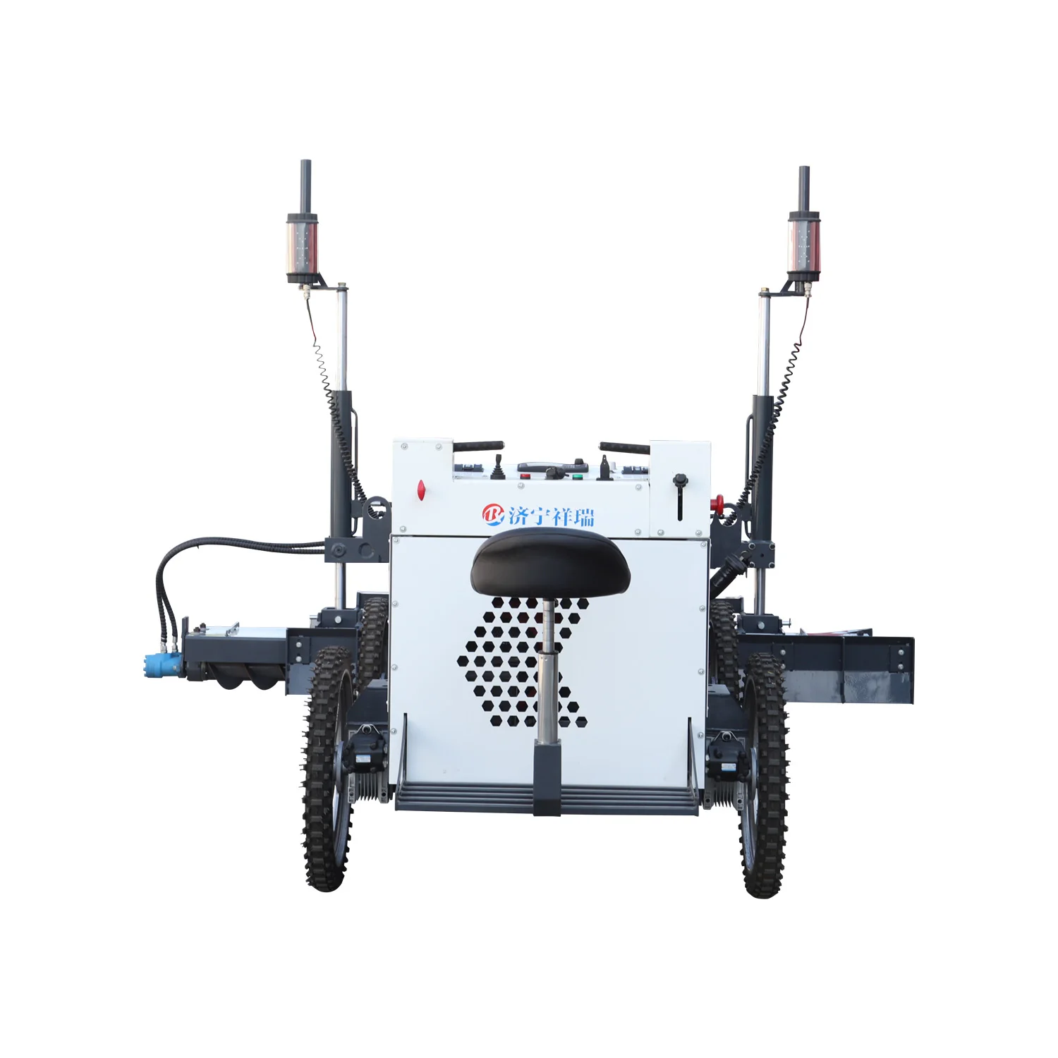 Laser scanning concrete paver concrete paving smooth machinery