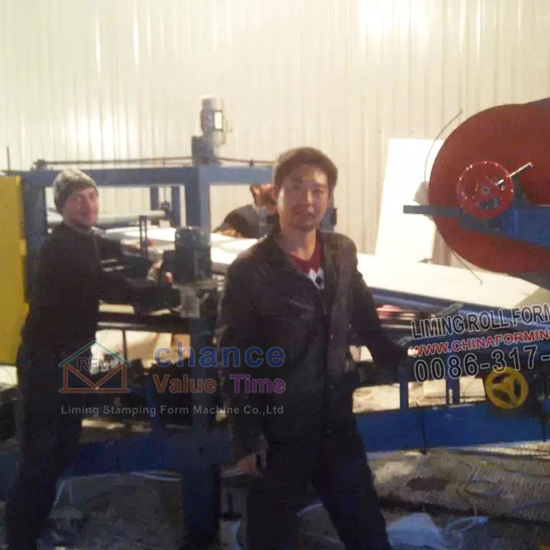 Auto Metal Roof And Wall Sandwich Panel Production Line Roll Forming Machine Rock Wool And Foam Sandwich Sheet Making Machinery