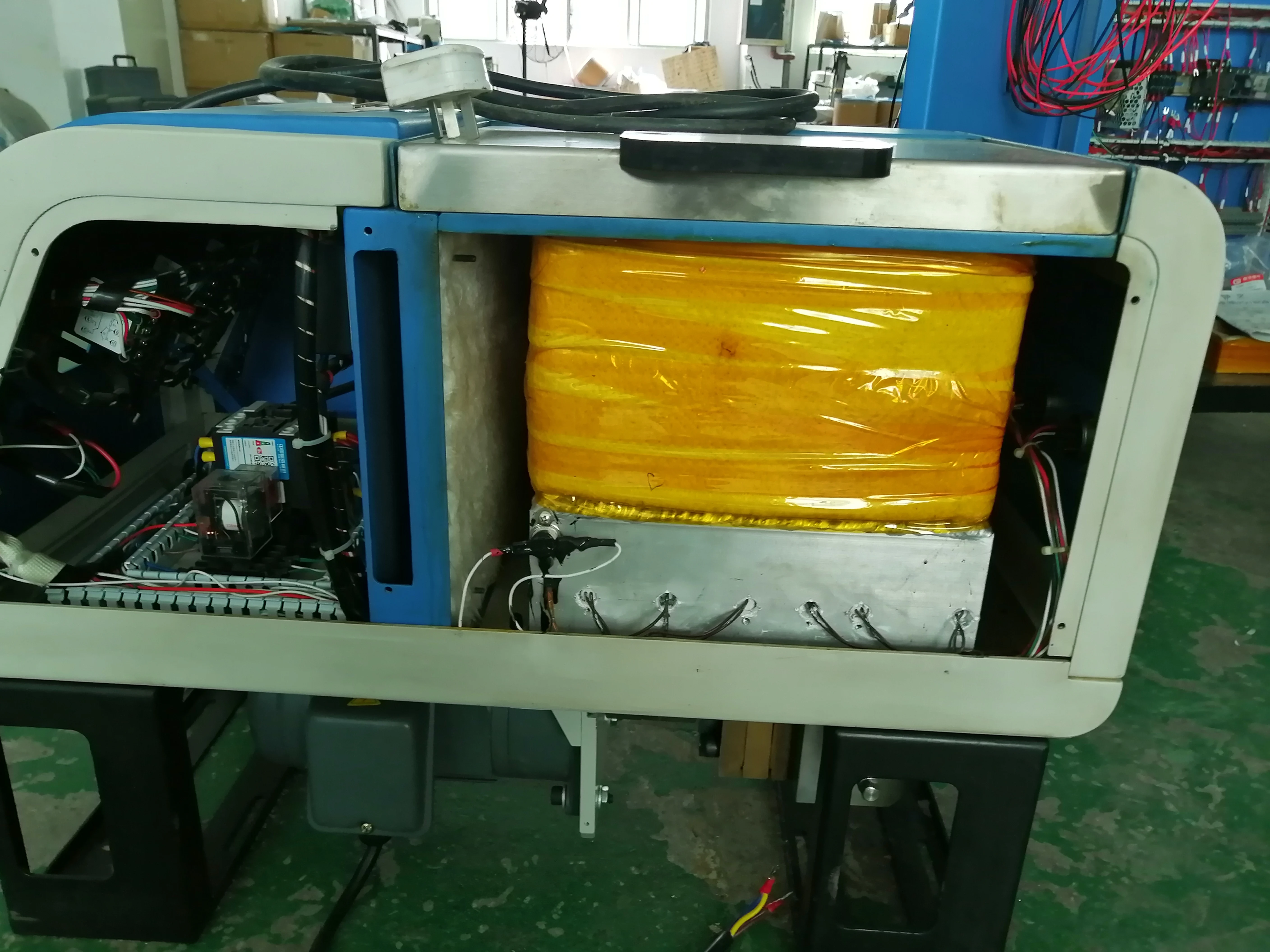10L piston pump hotmelt glue system with 2 guns