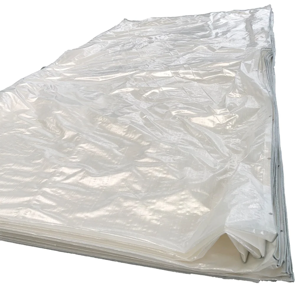 heavy duty waterproof sheet cover transparent pe tarpaulin