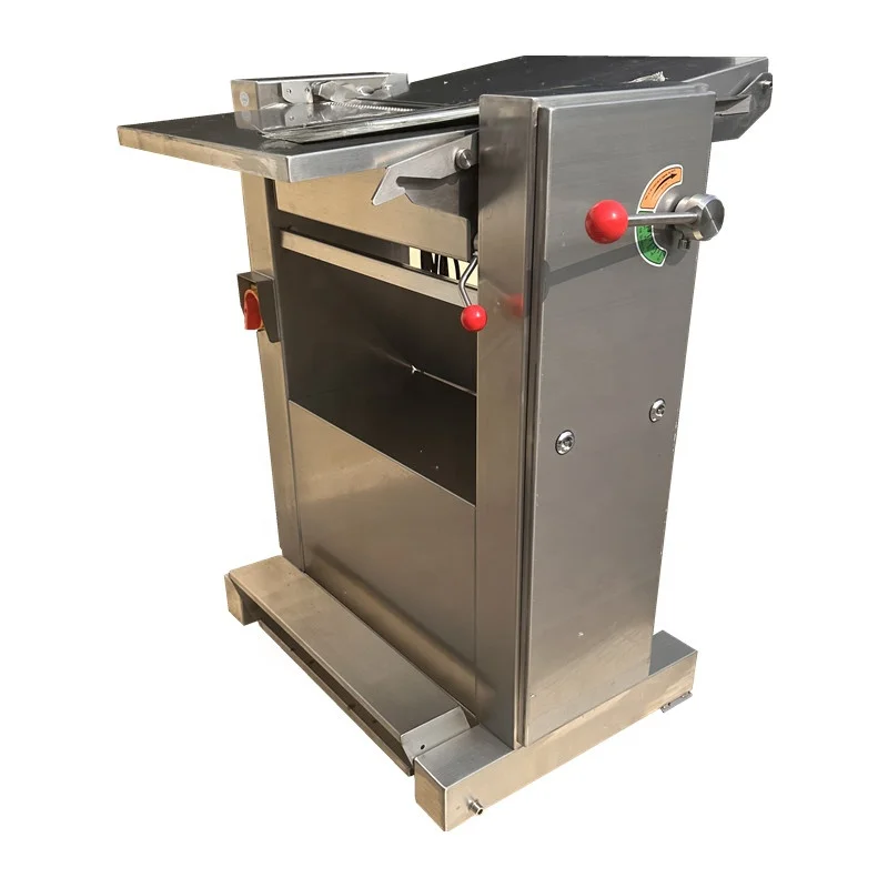 Sweden meat slicer beef skin cutter meat skinner machine chicken breast slicing pig skin removal machine pork rind remover