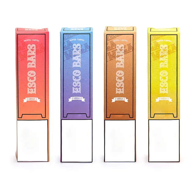 Factory Wholesale Esco Bars 2500 5000 Paper Package Esco OEM ODM Different Colors Logo Customization High Quality In Stock