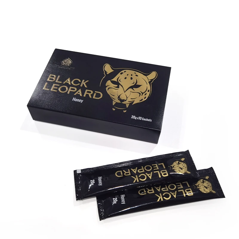 Hot-Selling Healthy Golden Honey in Unique Packaging: Free Sample Offered