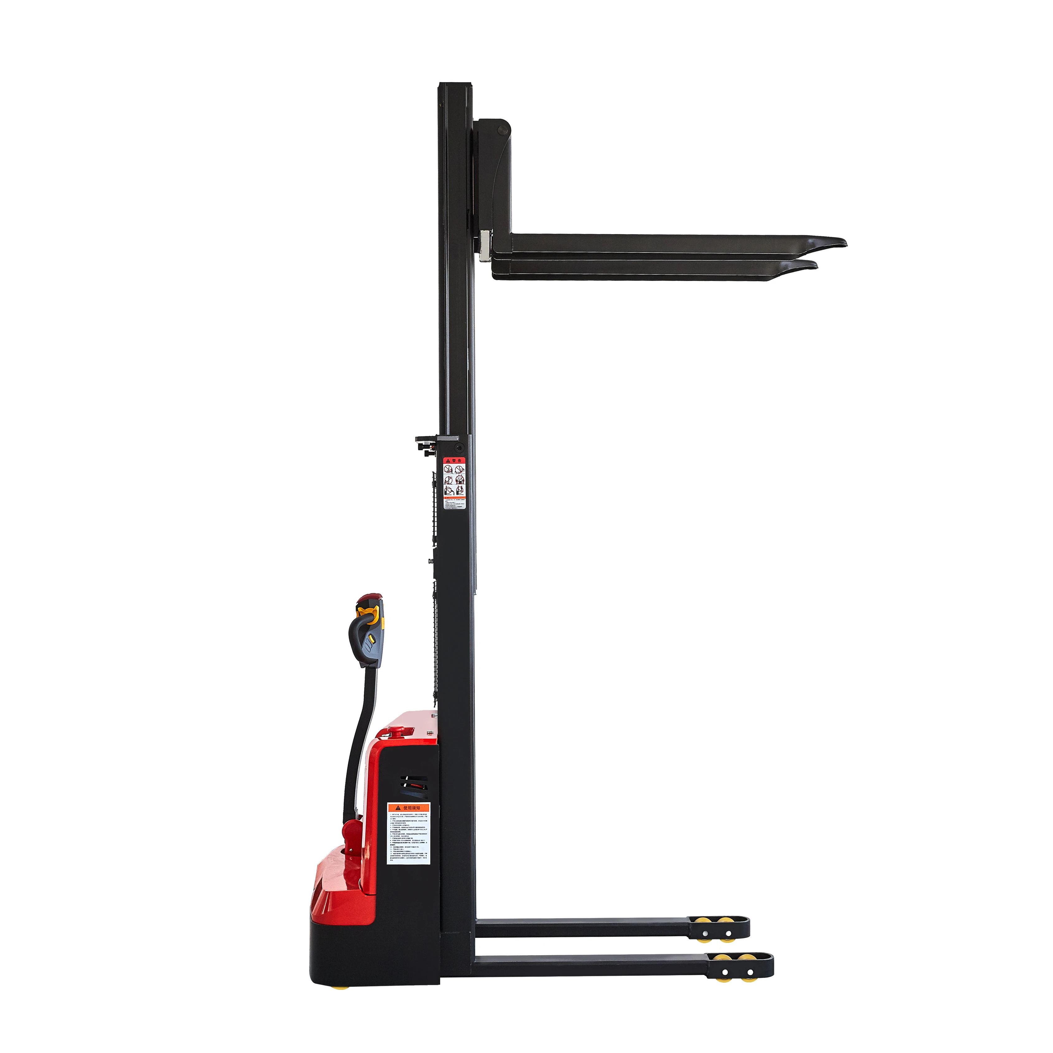 1.5T Super Light Sheet Stacker Truck Pallet Lift Full Electric Forklift for Food & Beverage Factory