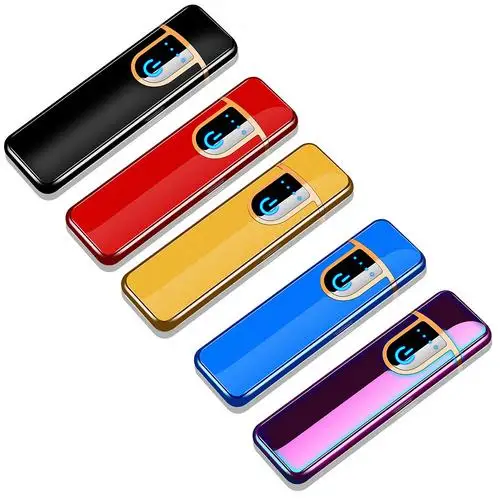 Charging Lighter Touch Induction Windproof Electronic USB Cigarette Lighter