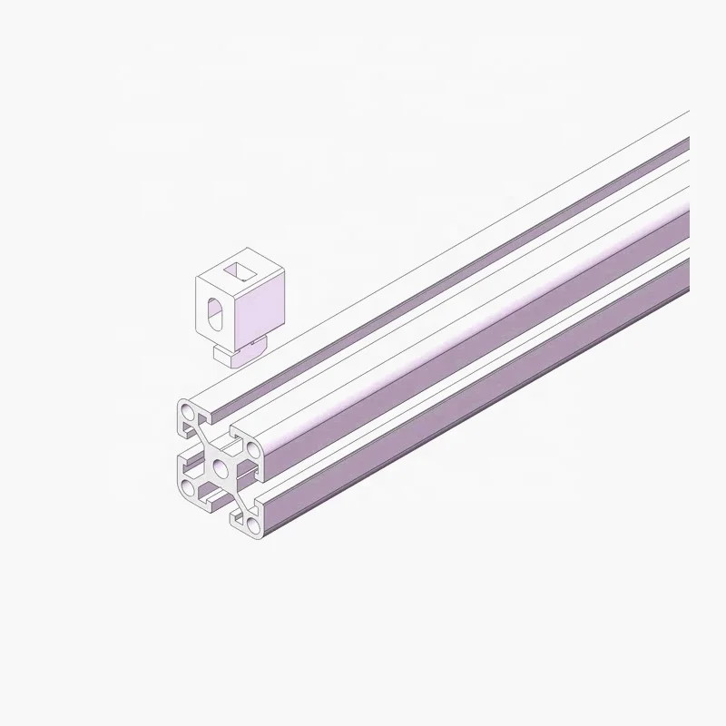 China Supplier OB Style Transparent 30 Panel Mount Block for 4040 Extrusion T Slot Aluminium Profile #3008