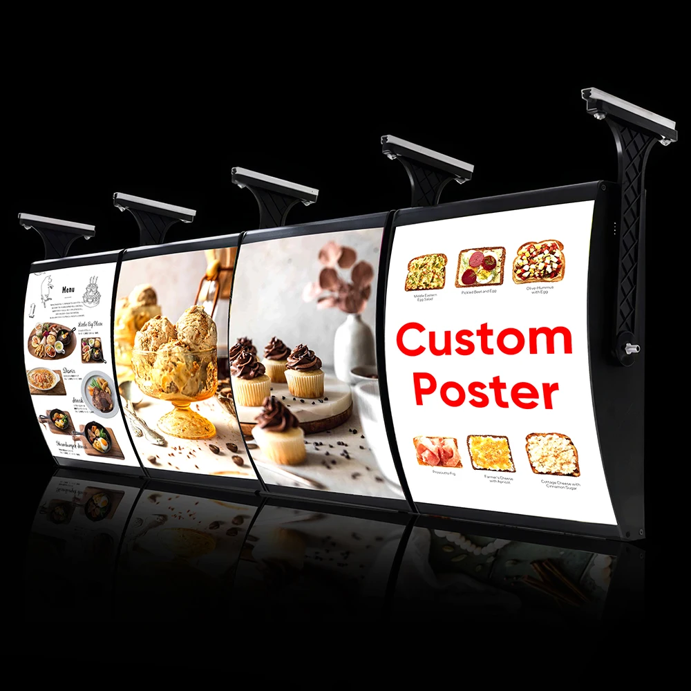 Hot Product Aluminum Frame Menu Light Board Display Led Backlit Light Box of Advertising Light Box