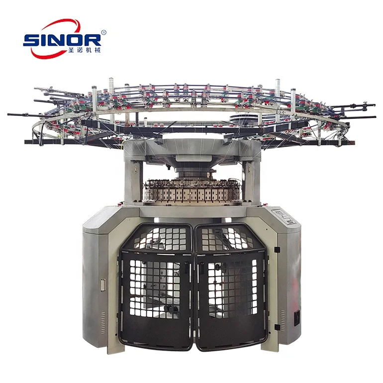 SINOR Cut Pile  Double Loop Textile Jacquard Cut-pile Circular Knitting Machine