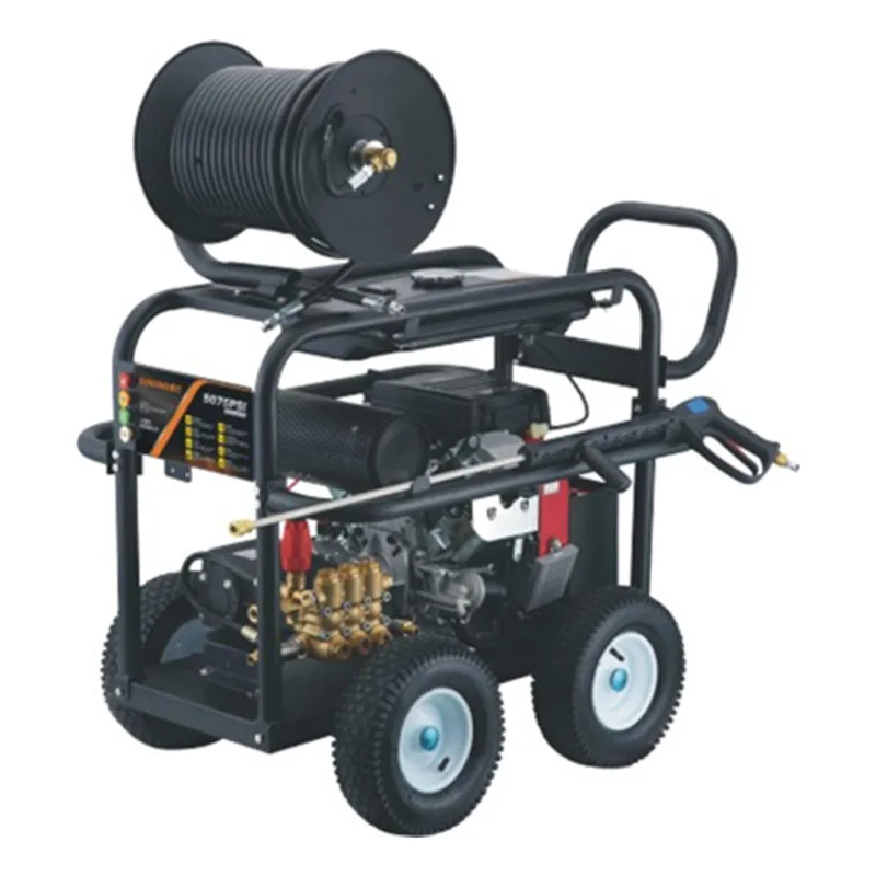 High pressure fuel sewer cleaning pipe drain cleaning machine sewer jetter 500-800 bar drain cleaner